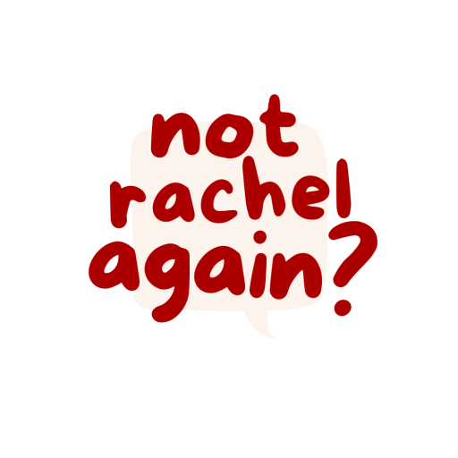 Not Rachel Again Blog Logo